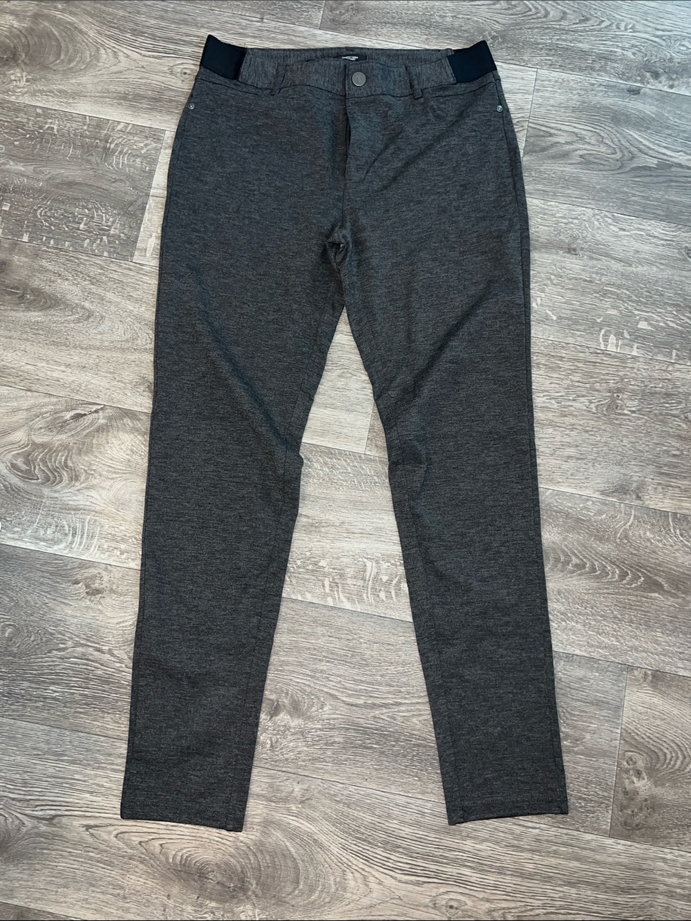 Simply Vera Vera Wang Dark Gray Slim Pants